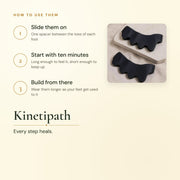 How to use the Reflex toe spacers: slide them on, start with ten minutes, then build from there